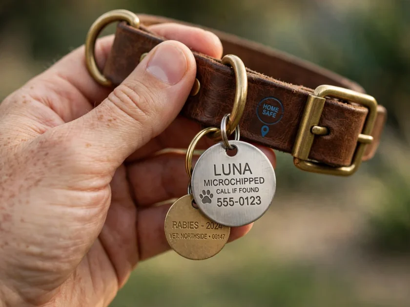 7. Double-Check ID Tags and Microchip
