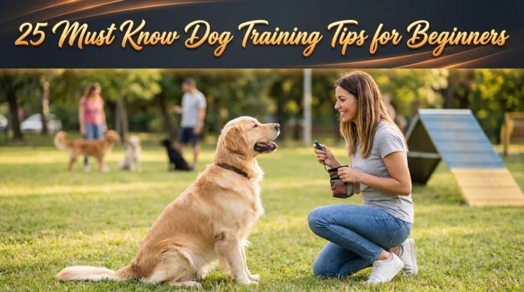 25 Must Know Dog Training Tips for Beginners
